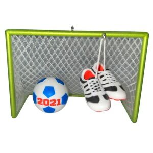 Hallmark Keepsake Ornament Soccer Star 2021 Christmas Tree Decor NEW